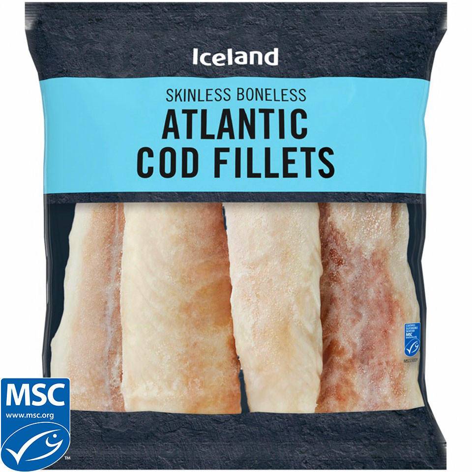 Iceland 320g Atlantic Cod Fillets