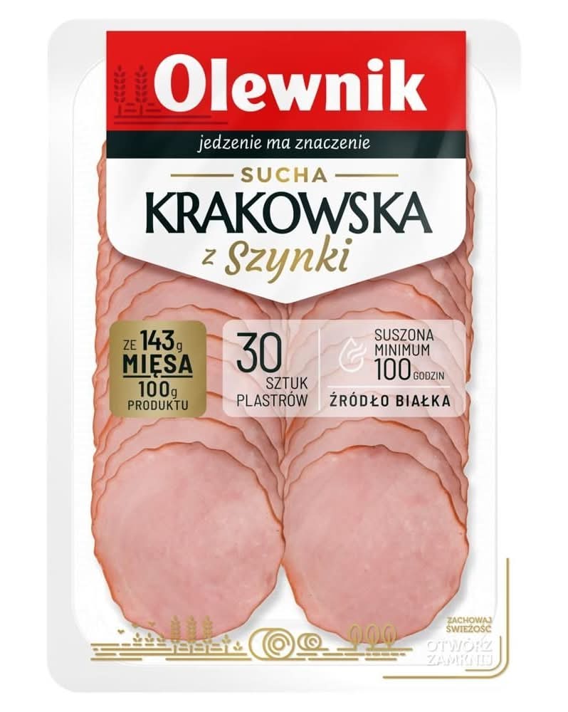 Olewnik Sucha krakowska z szynki 80 g
