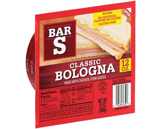 Bar-S · Classic Bologna (12 oz)