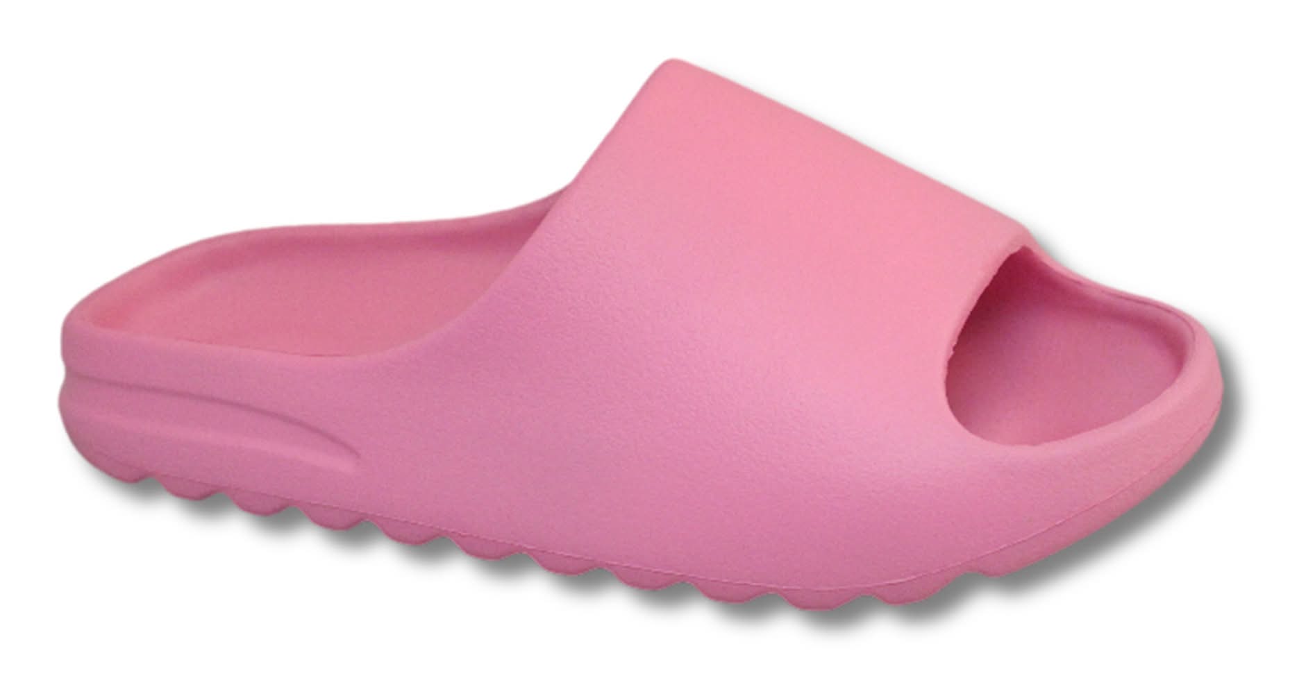 Sandales d'été à enfiler pour filles (Grand, Rose moyen)