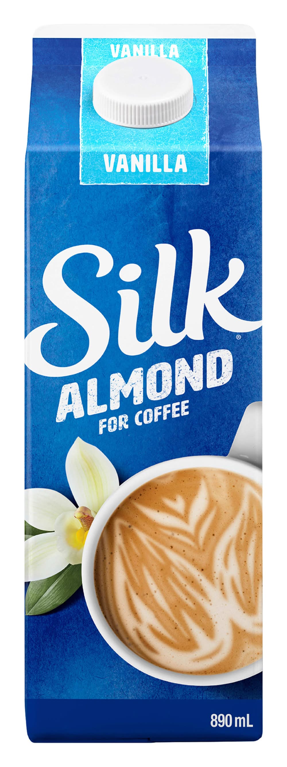 Silk Almond Coffee Creamer, Vanilla (890 ml)