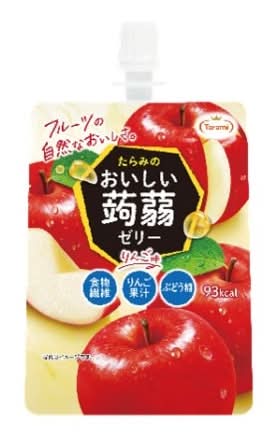 13_たらみ　おいしい蒟蒻ゼリーりんご味　150g