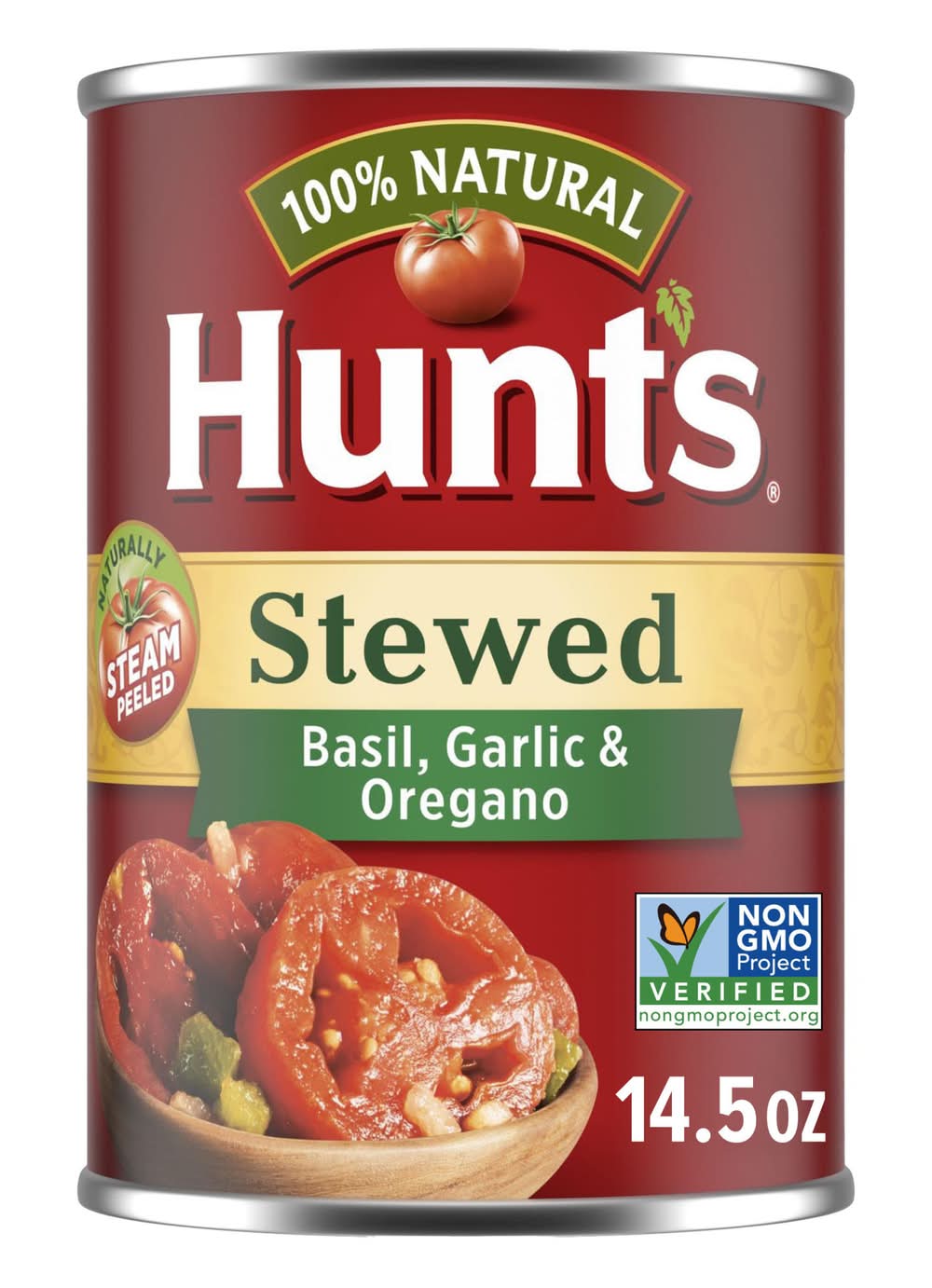 Hunt's Stewed Basil Garlic & Oregano Tomatoes (14.5 oz)