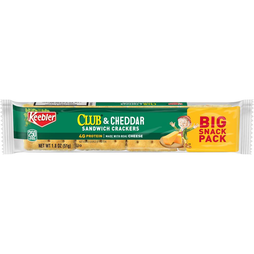 Keebler Club & Cheddar Sandwich Crackers (1.8 oz)