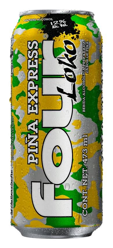 Oxxo - Four Loko · Bebida alcohólica preparada, piña (473 ml) de ...