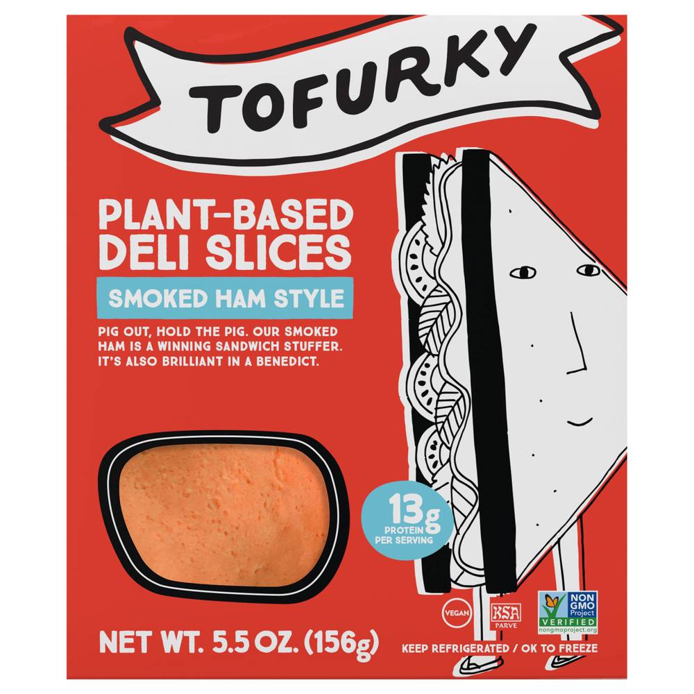 Tofurky Plant-Based Smoked Ham Deli Slices (5.5 oz)