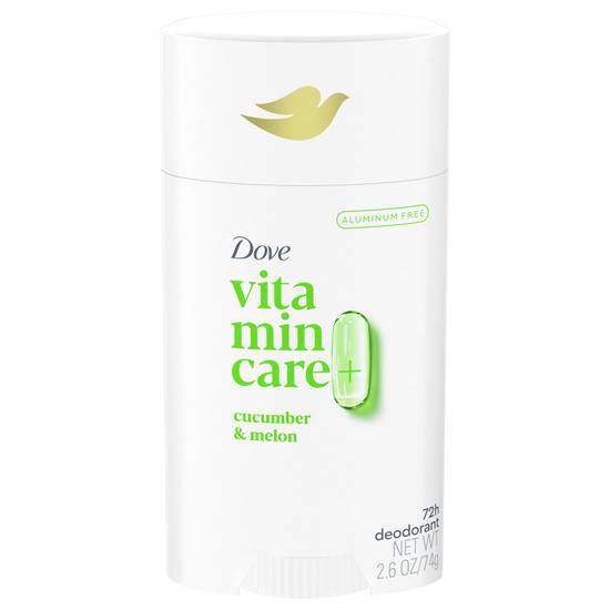 Dove Vitamincare+ Cucumber & Melon Deodorant Stick