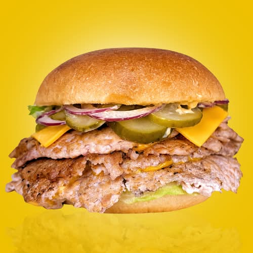 Le farm Cluck Smash burger "smash poulet" 🍗🍗🍗🍗🍗🍗