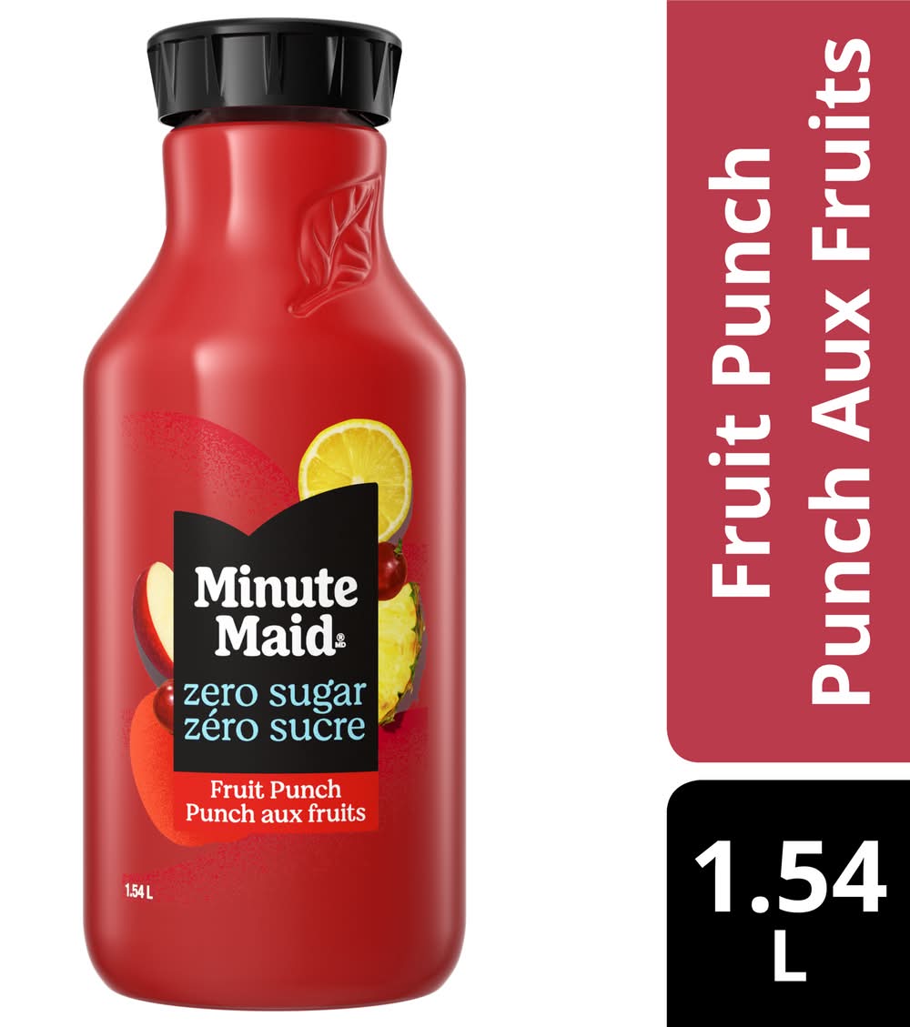 Minute Maid Zero Sugar Juice, Fruit Punch (1.54 L)