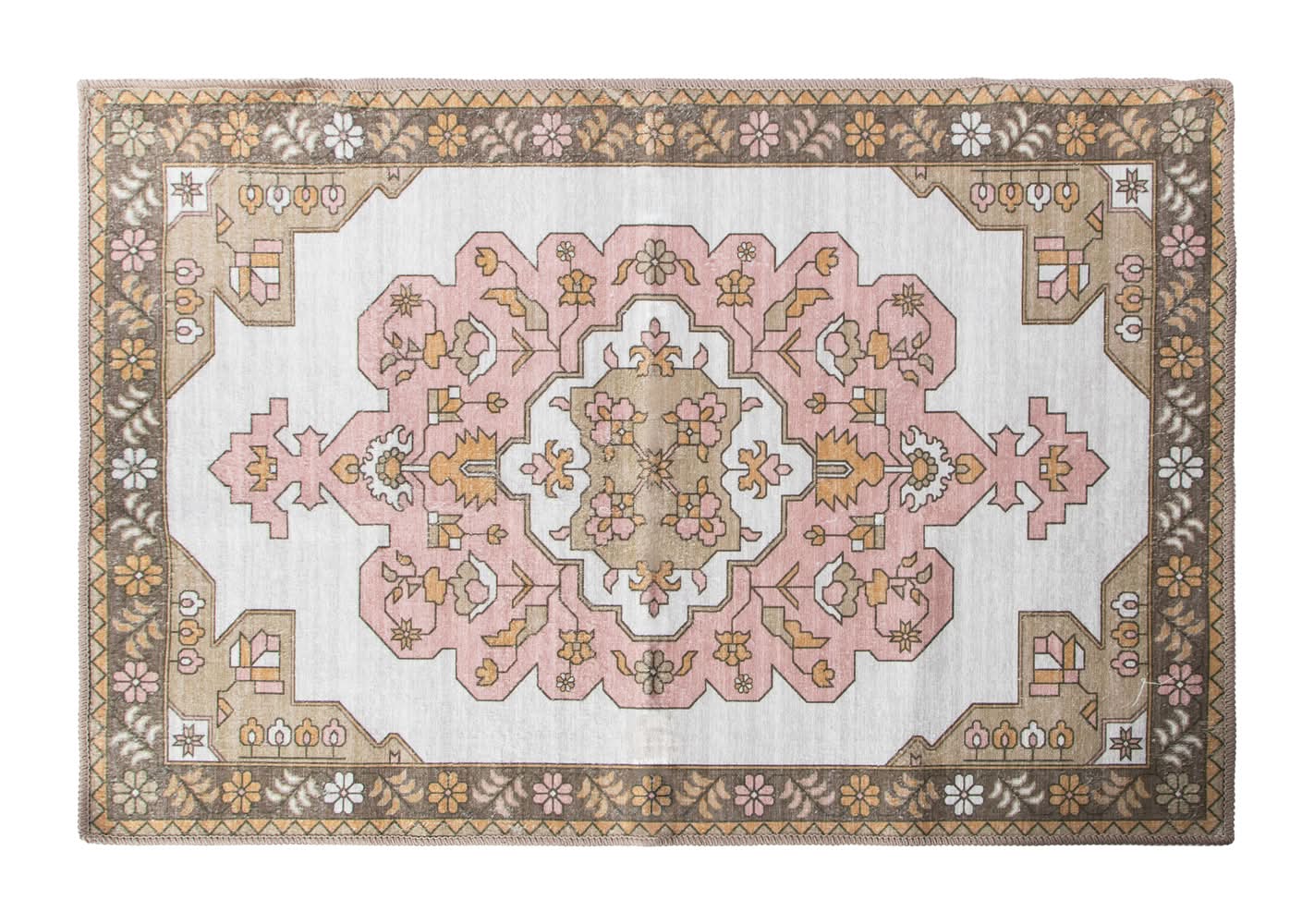 Washable Rug 24inx36in Pink