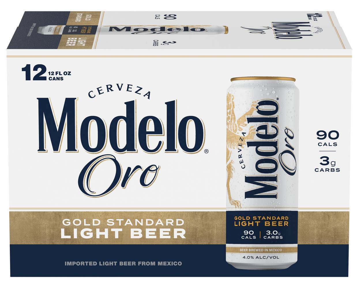 Modelo Oro Gold Standard Light Beer (12 x 12 fl oz)