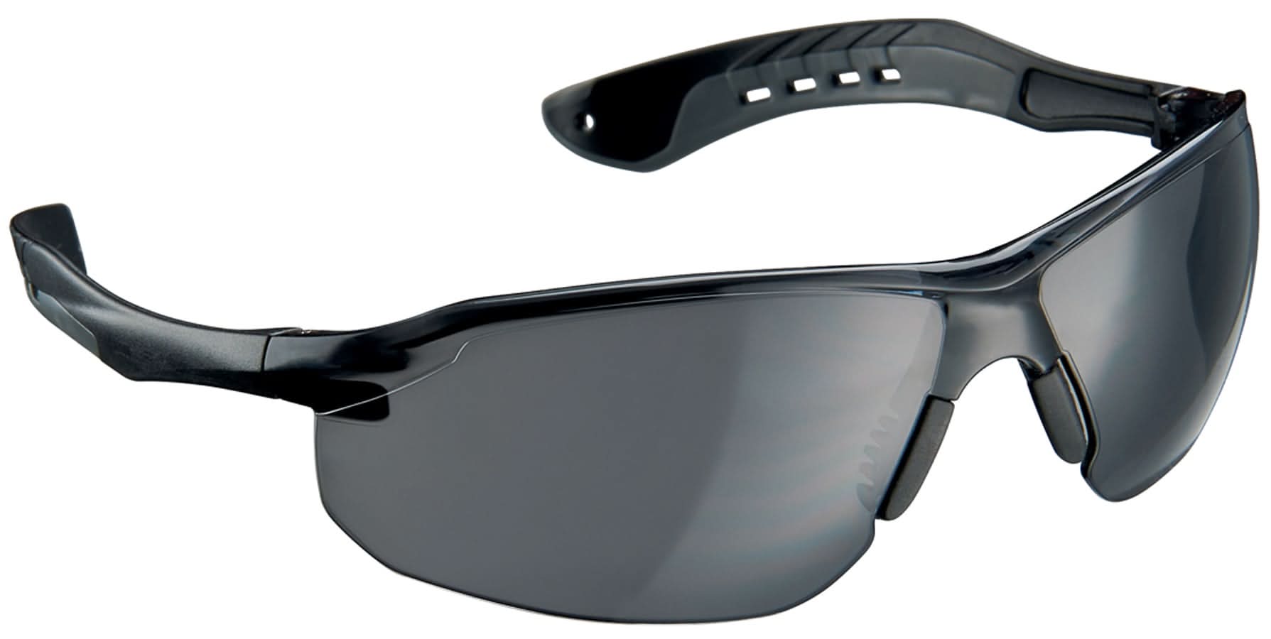 3M Gray Lens Flat Temple Anti-Scratch Plastic Safety Glasses