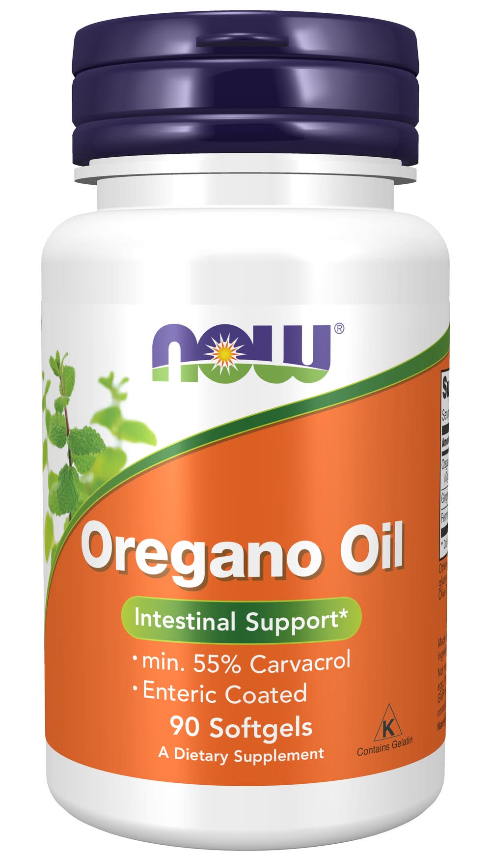 NOW Oregano Oil Dietary Supplement (3.2 oz, 90 ct)