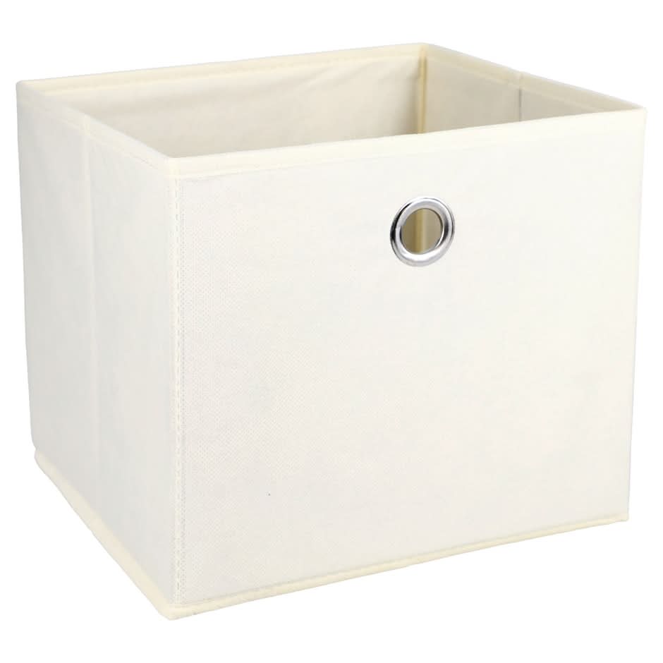 Closet Essentials Taupe Grommet Storage Box Solid, 1 ct.