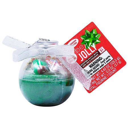 Festive Voice Be Jolly Ornament Putty, Peppermint-Cinnamon-Blue Raspberry, 3+