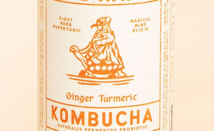 Good Happy Kombucha Tumeric ginger
