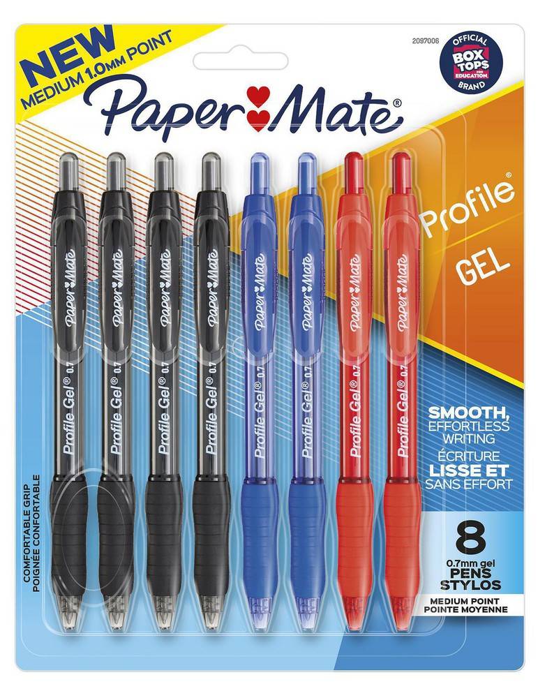 Paper Mate Profile Gel Medium Point Pens