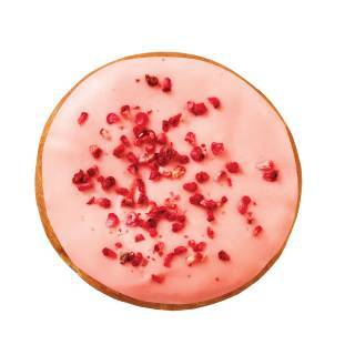 Raspberry Rush Filled Donut