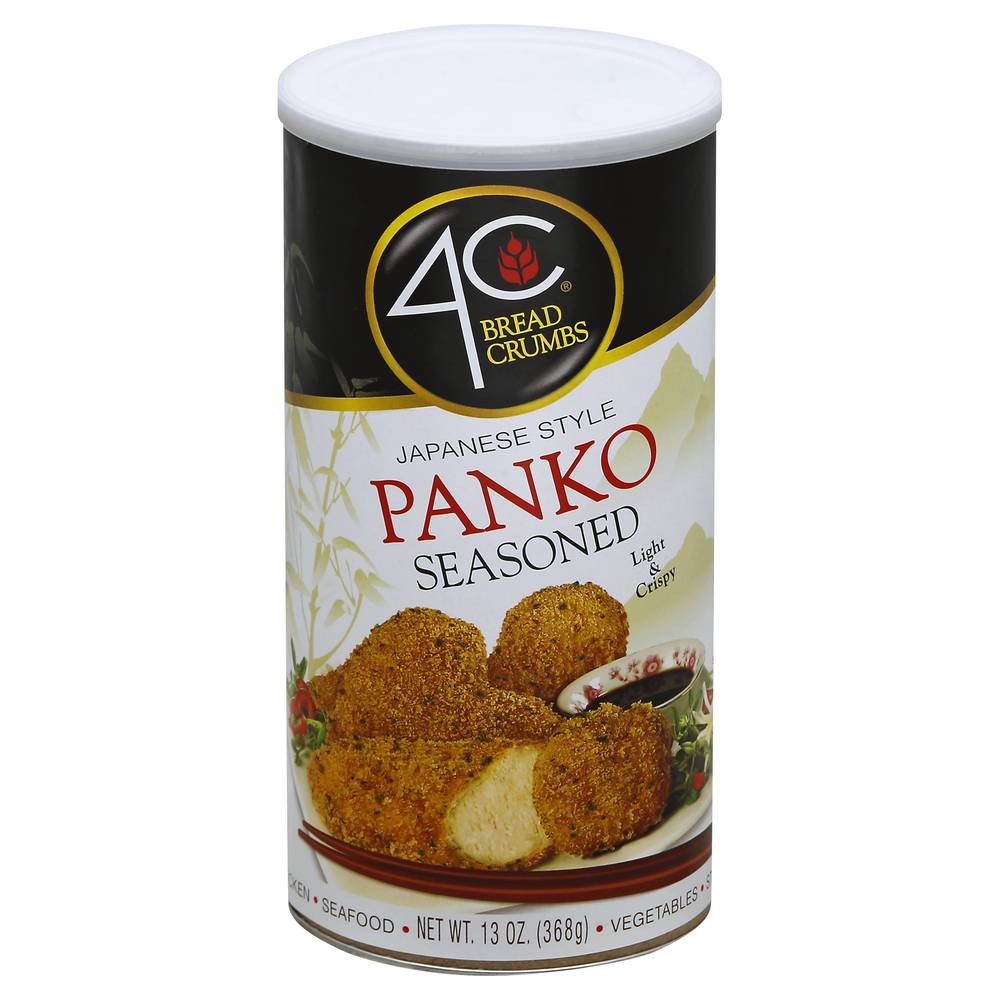 4C Japanese Style Panko Seasoned Crumbs (13 oz)