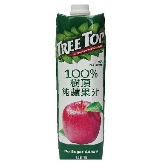 樹頂100%純蘋果汁1L