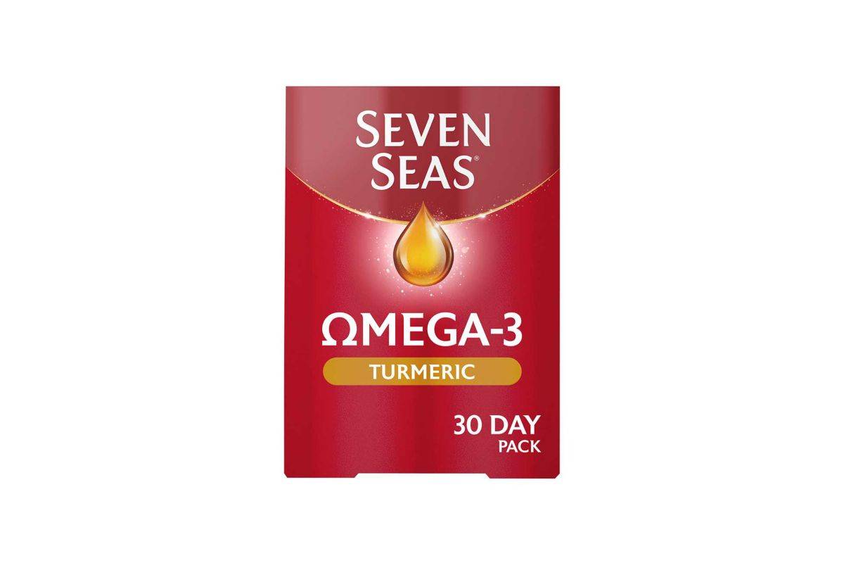 Seven Seas Omega-3 Fish Oil & Turmeric with Vitamin D 30 Day Duo Pack