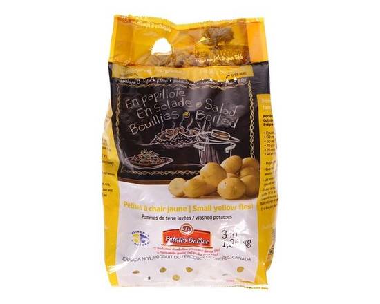 Potatoes Dolbec · Petites pommes de terre à chair jaune lavées (3 lb) - Small yellow potato (1.36 kg)