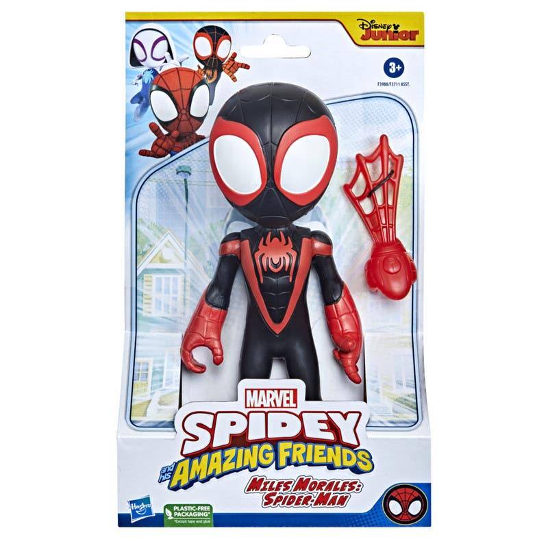 Hasbro figura marvel spidey y sus amigos miles morales