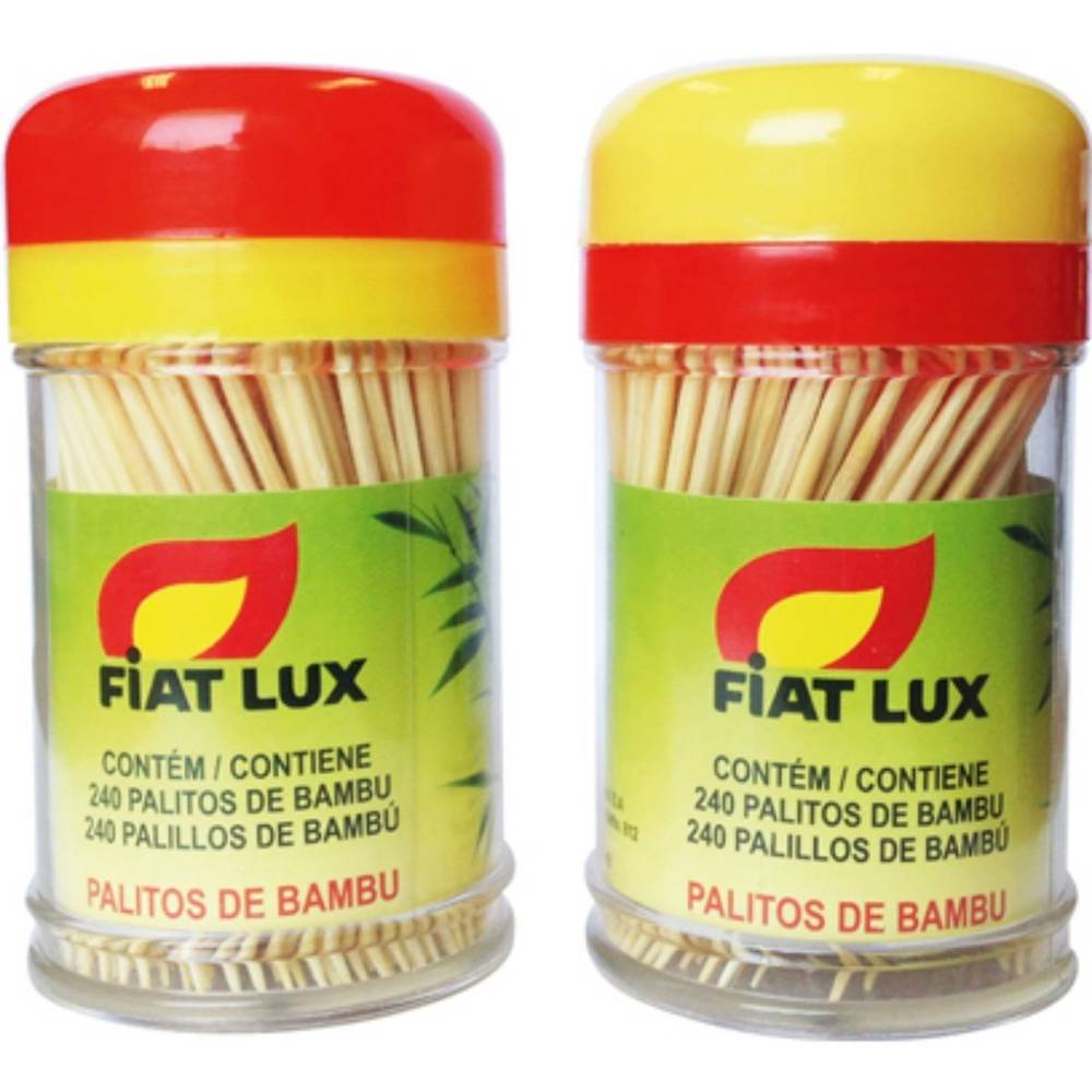 Fiat Lux · Palitos de bambu (240 un)