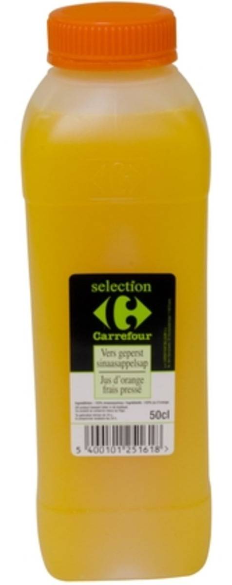 Carrefour Selection Vers Sinaasappelsap 50 cl
