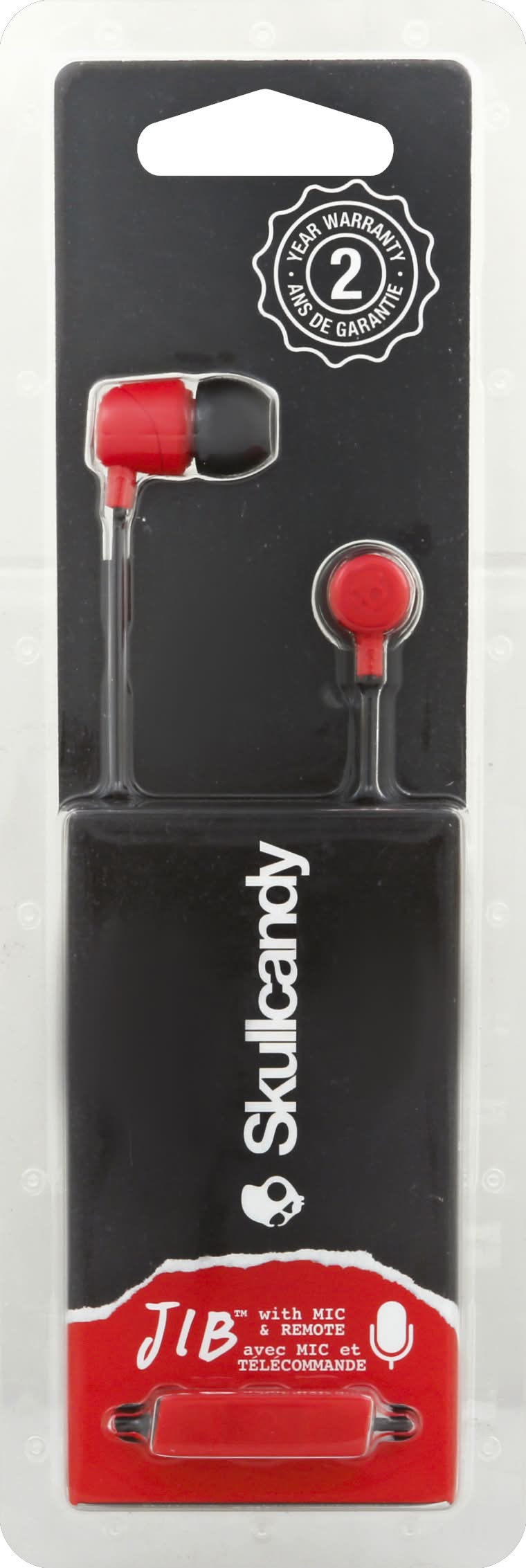 Skullcandy Earphone With Mic & Remote (1.6 oz)