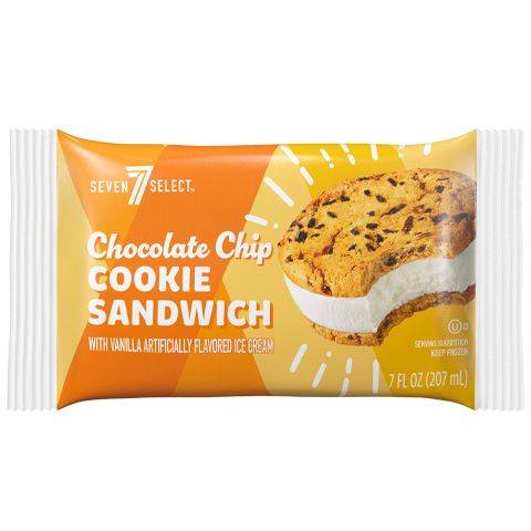 7-Select Cookie Ice Cream Sandwich 7oz