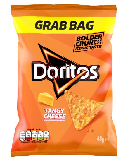 Doritos Tangy Cheese, Tortilla Chips (48g)