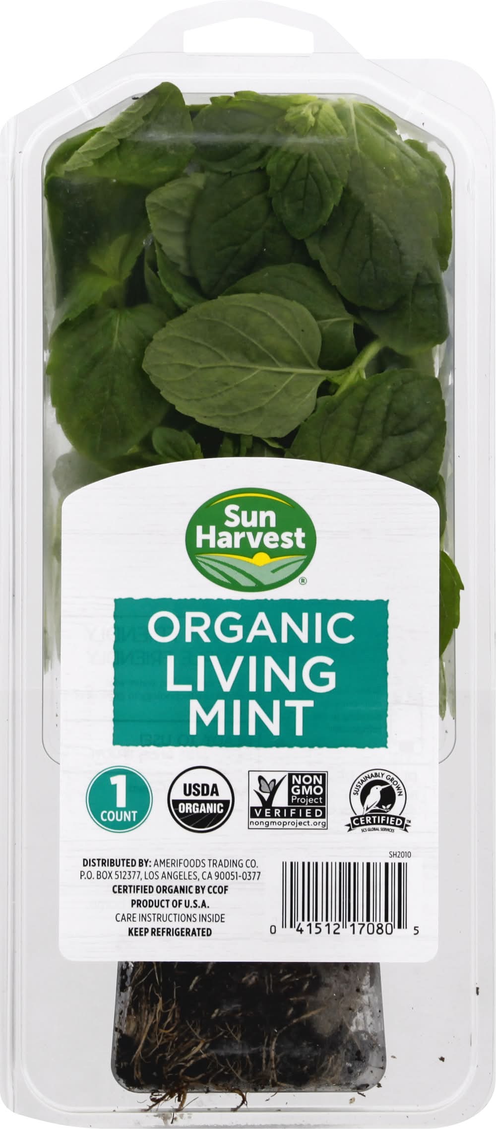 Sun Harvest Organic Living Mint