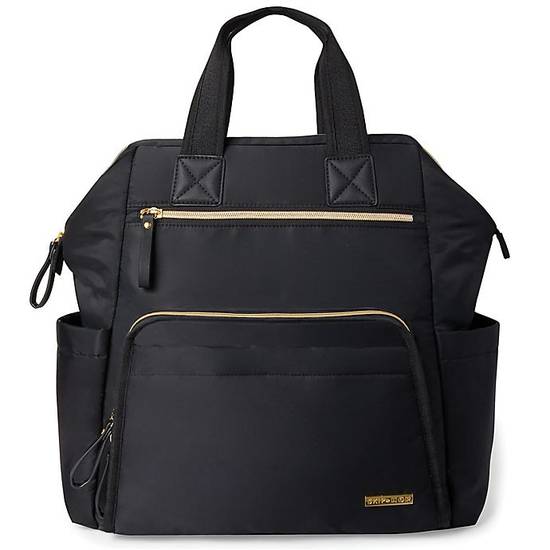 SKIP*HOP® Mainframe Wide Open Backpack Diaper Bag in Black