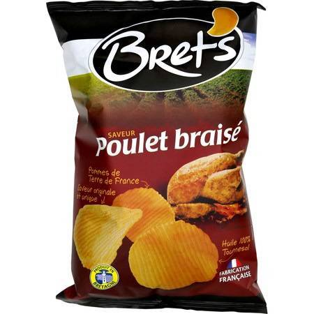Bret's - Chips de pommes de terre ( poulet braisé)
