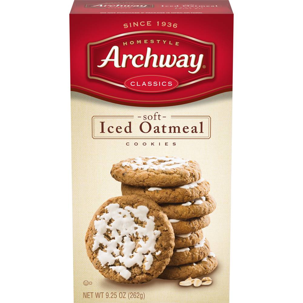 Archway Soft Iced Oatmeal Cookies (9.25 oz)