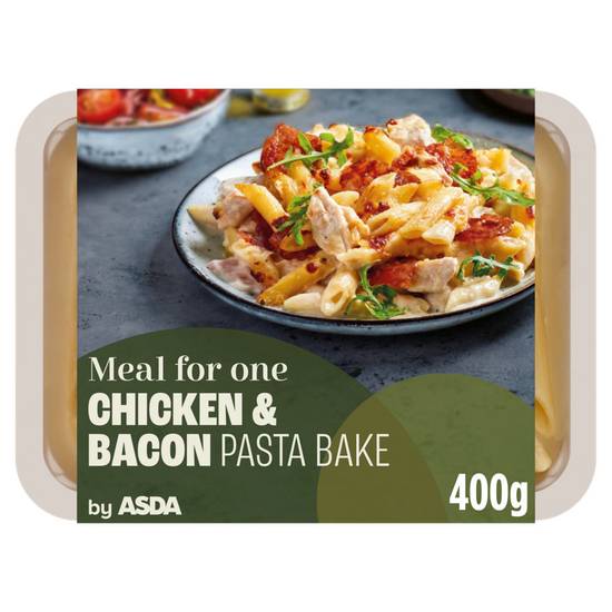 ASDA Chicken & Bacon Pasta Bake Ready Meal 400g
