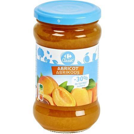 Carrefour Classic' - Confiture abricots allégée en sucres