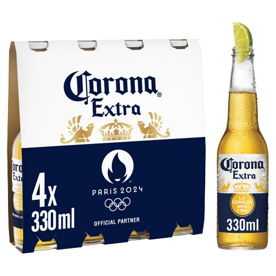 Corona Lager Beer (4 x 330ml)