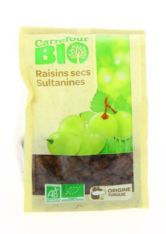 Carrefour Bio - Raisins secs sultanin