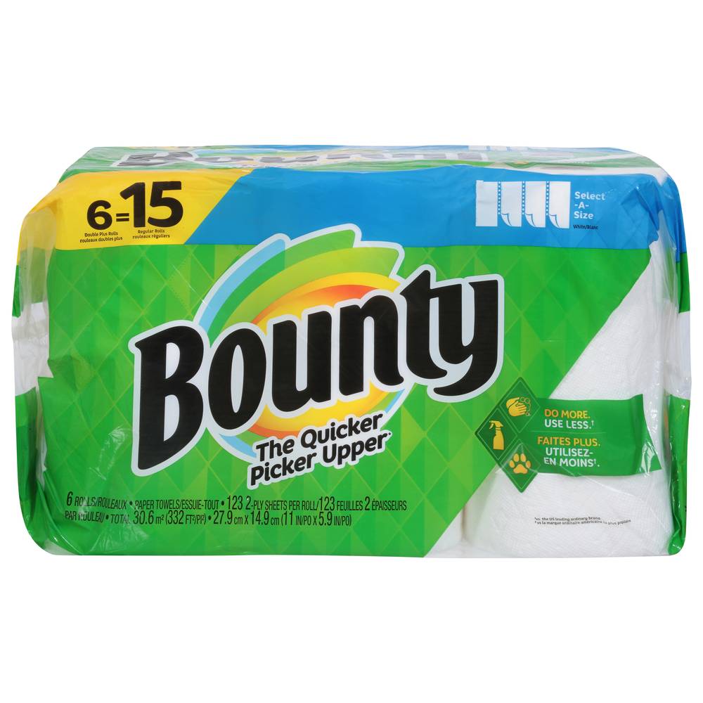 Bounty The Quicker Picker Upper Paper Towels (6 ct)