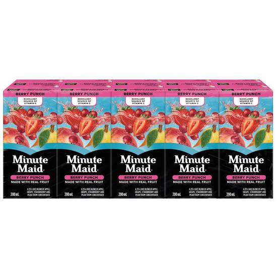 Minute Maid Berry Punch (10x200ml)