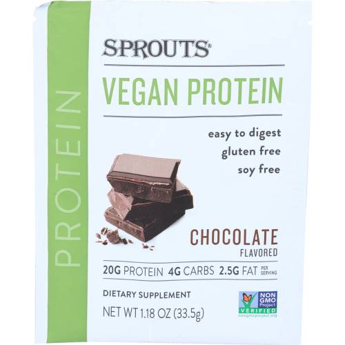 Sprouts Chocolate Vegan Protein