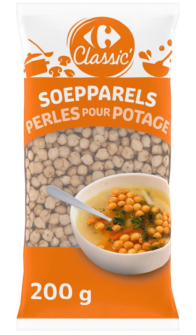 Carrefour Classic'' Perles pour Potage 200 g