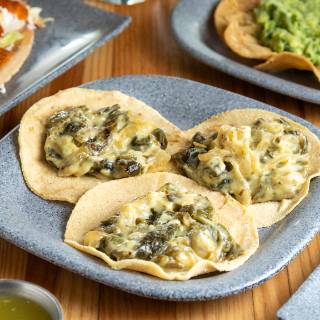 Orden de Tacos de Rajas con Crema