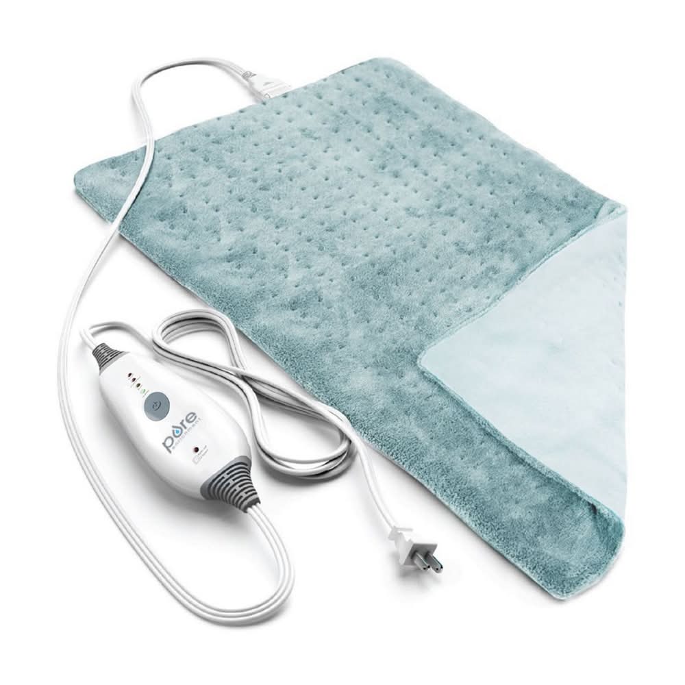 Pure Enrichment Purerelief Deluxe Heating Pad, 12x24 in, Sea Glass