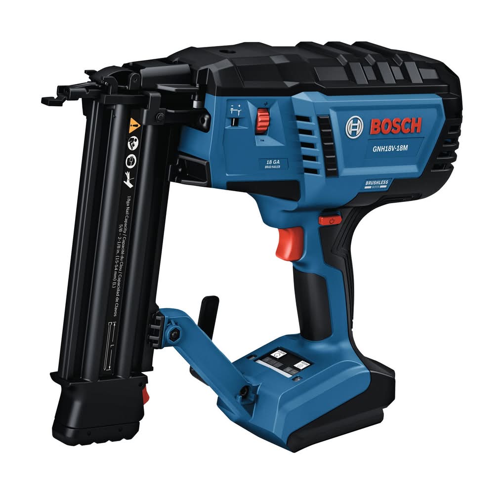 Bosch 18V Brushless 2-1/8-in 18 -Gauge Cordless Brad Nailer