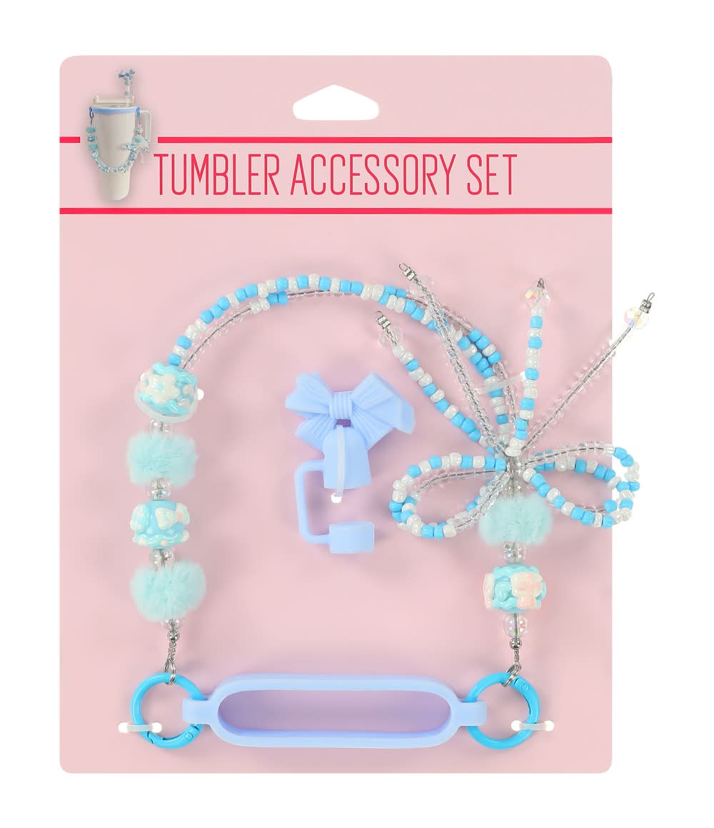 Tumbler Accessory Set Blue