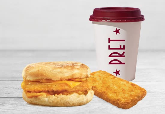 English Muffin Spicy Chipotle Chicken & Cheddar Combo