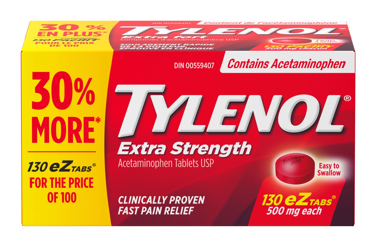 Tylenol Es Ez Tablet (65 g)
